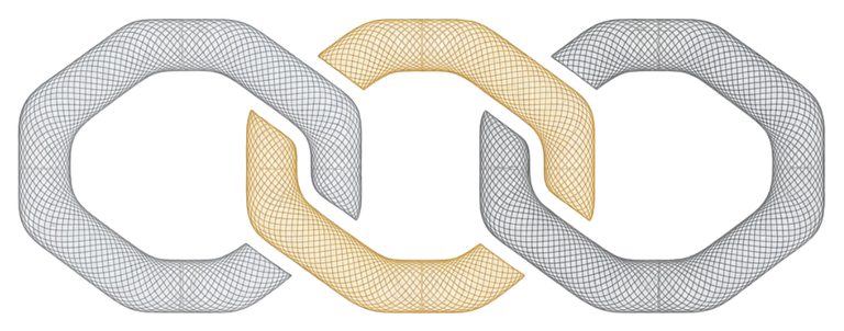 Miuw Chain mark: three interlocked links